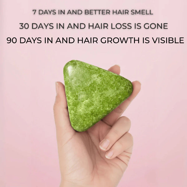 Seven green soap - shampoo bar