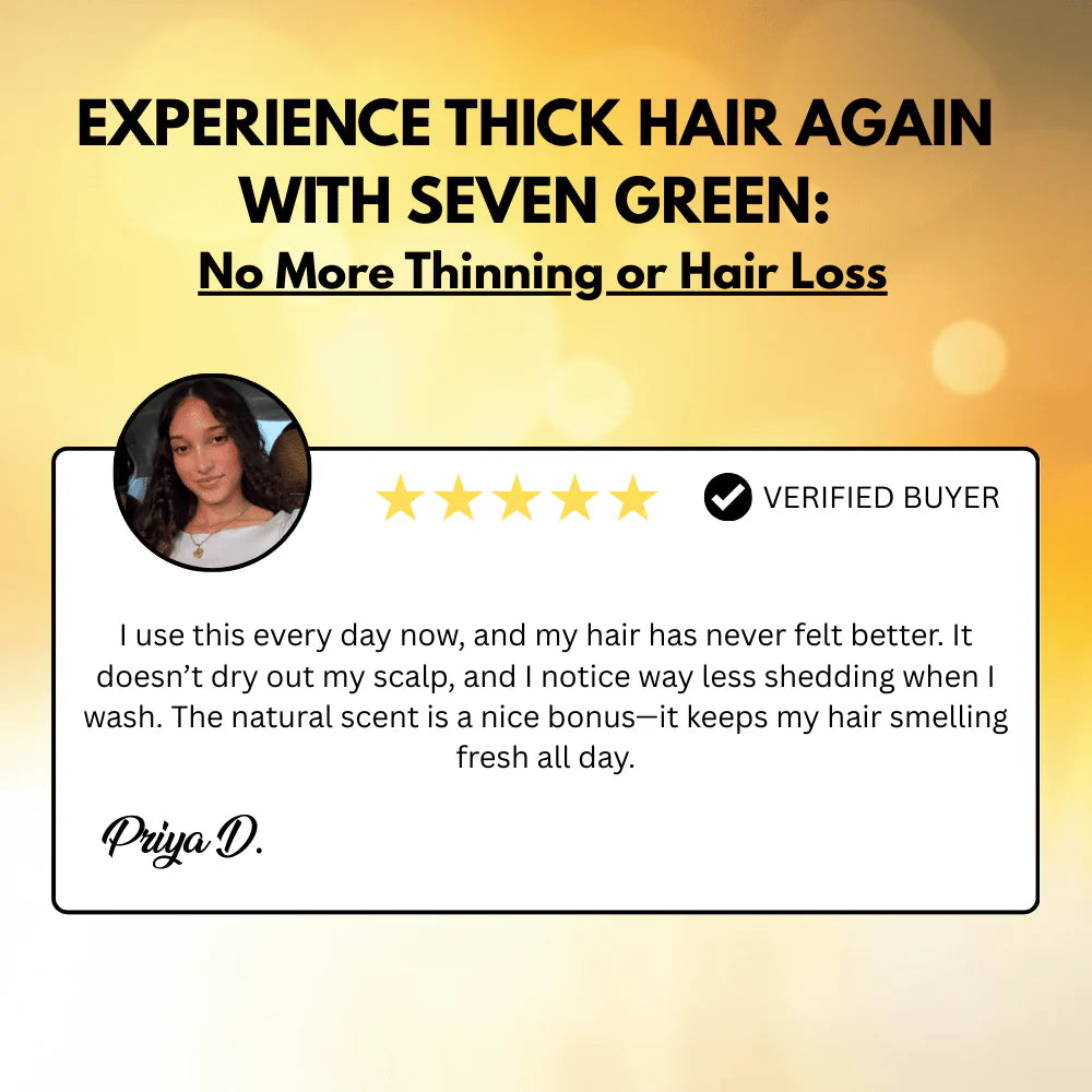 Seven green soap - shampoo bar