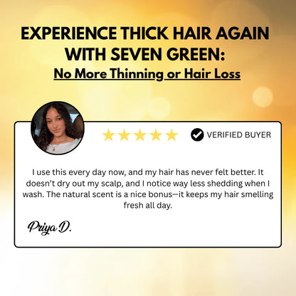 Seven green soap - shampoo bar